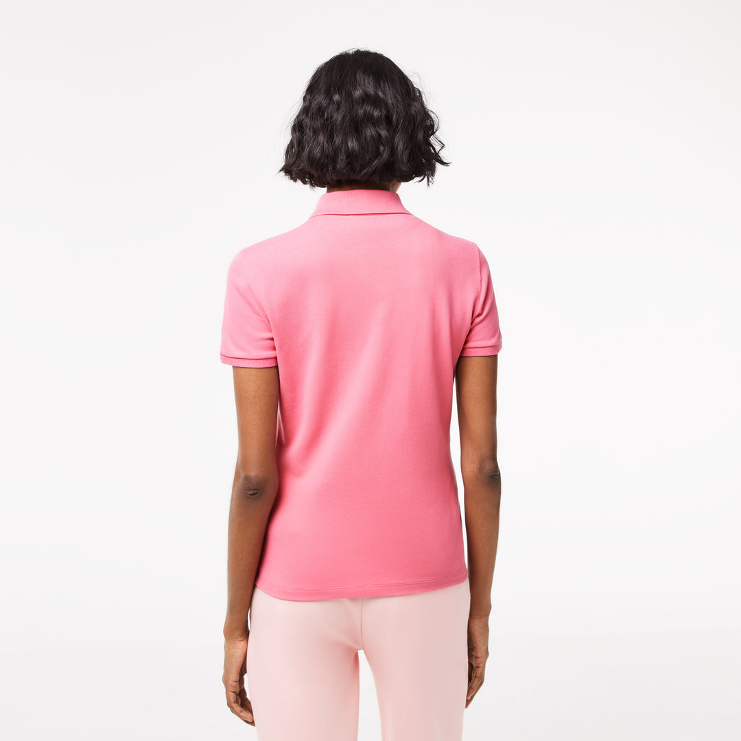 Women's Lacoste Slim fit Stretch Cotton Pique Polo Shirt - PF5462