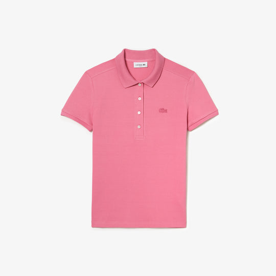 Women's Lacoste Slim fit Stretch Cotton Pique Polo Shirt - PF5462