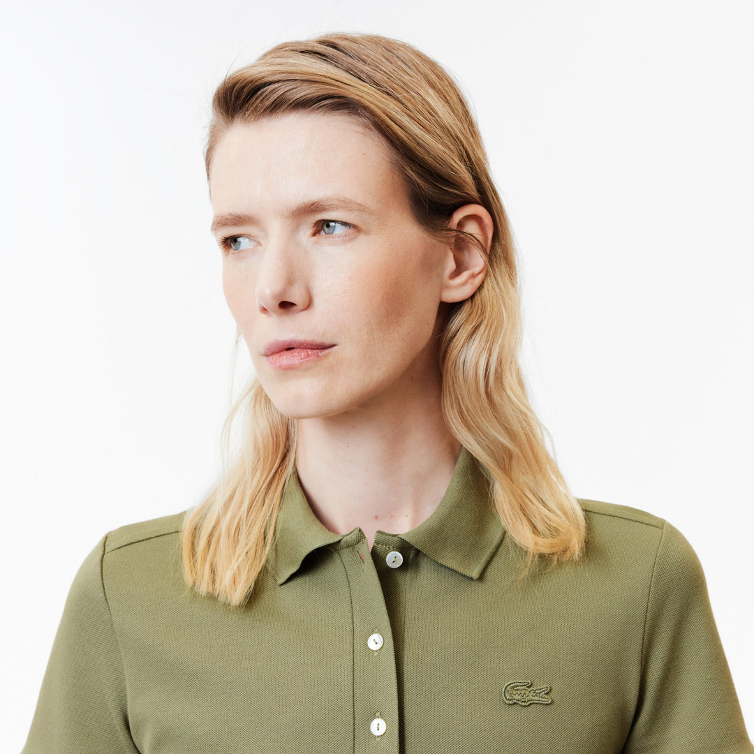 L.12.D Slim Fit Stretch Mini Piqué Polo Shirt - PF5462