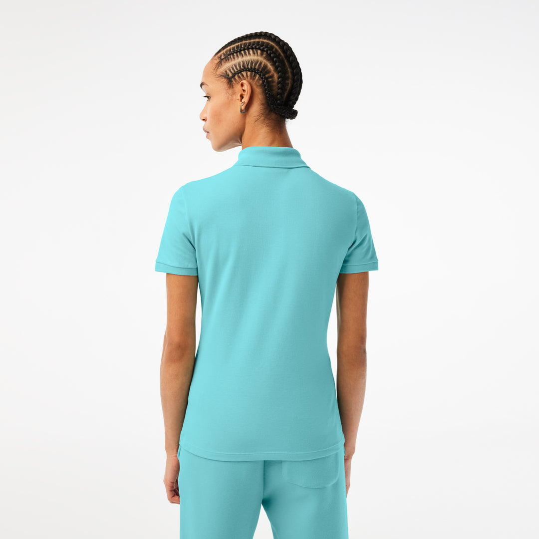 Women's Lacoste Slim fit Stretch Cotton Pique Polo Shirt - PF5462