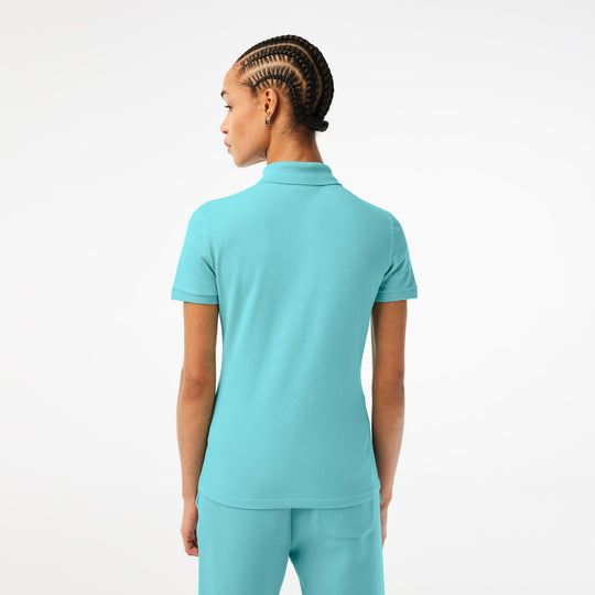 Women's Lacoste Slim fit Stretch Cotton Pique Polo Shirt - PF5462