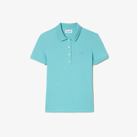 Women's Lacoste Slim fit Stretch Cotton Pique Polo Shirt - PF5462