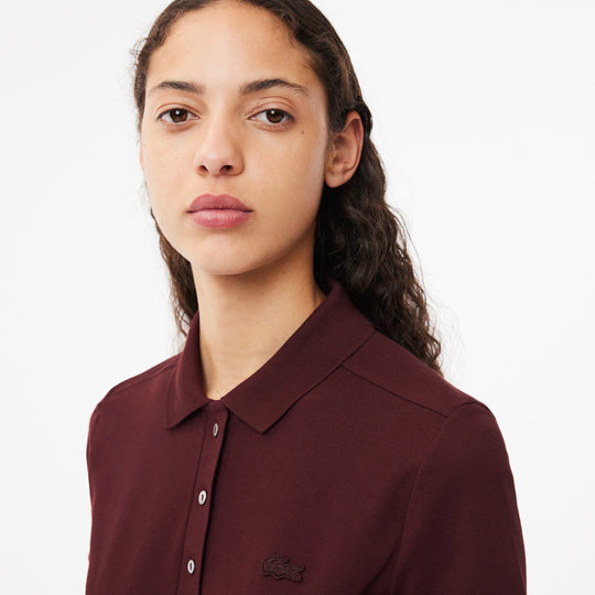 L.12.D Slim Fit Stretch Mini Piqué Polo Shirt - PF5462