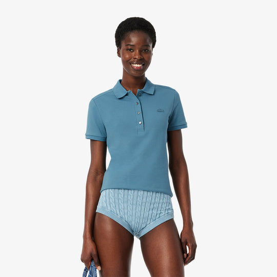 L.12.D Slim Fit Stretch Petit Pique Polo Shirt-PF5462