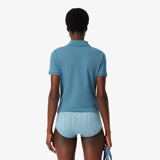 L.12.D Slim Fit Stretch Petit Pique Polo Shirt-PF5462
