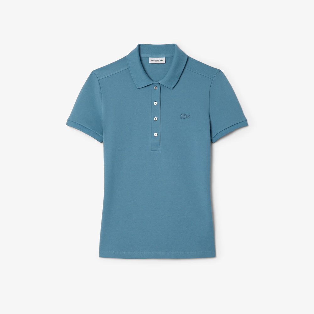 L.12.D Slim Fit Stretch Petit Pique Polo Shirt-PF5462