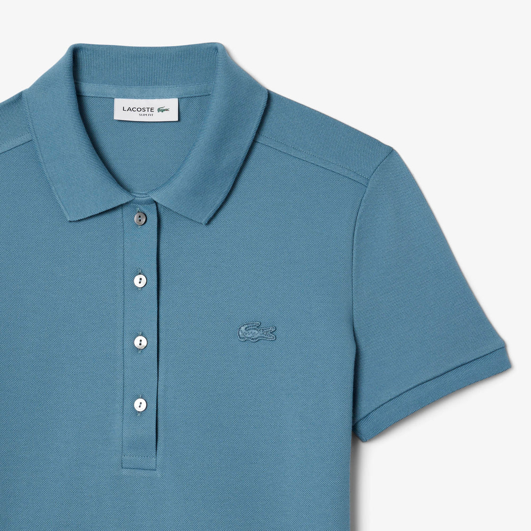 L.12.D Slim Fit Stretch Petit Pique Polo Shirt-PF5462