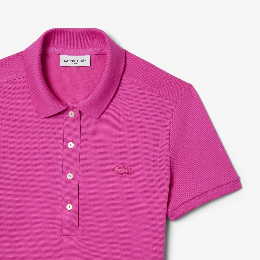 L.12.D Slim Fit Stretch Petit Pique Polo Shirt-PF5462