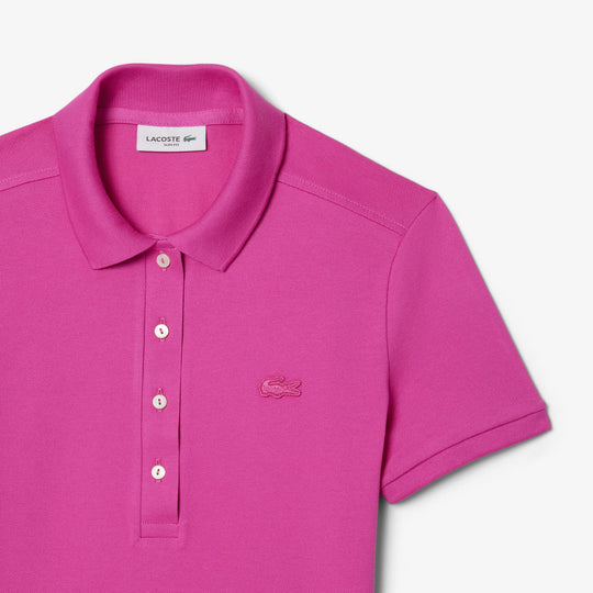 L.12.D Slim Fit Stretch Petit Pique Polo Shirt-PF5462