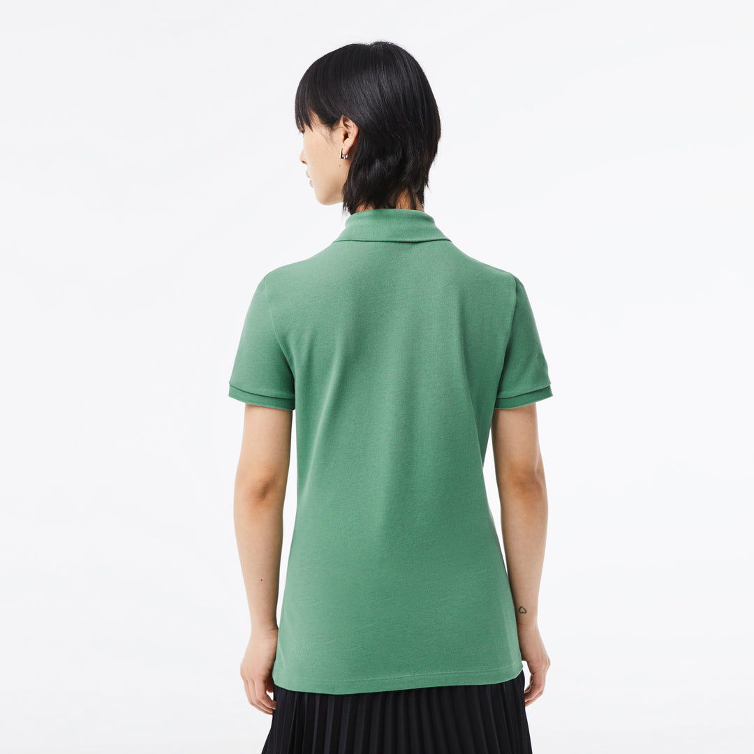 Women's Lacoste Slim fit Stretch Cotton Pique Polo Shirt - PF5462