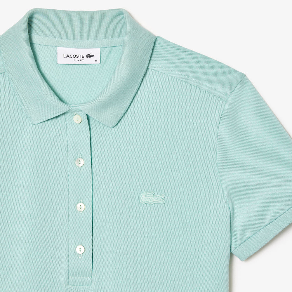 Women's Lacoste Slim fit Stretch Cotton Piqué Polo Shirt - PF5462