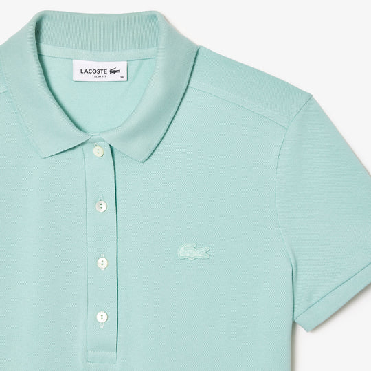 Women's Lacoste Slim fit Stretch Cotton Piqué Polo Shirt - PF5462