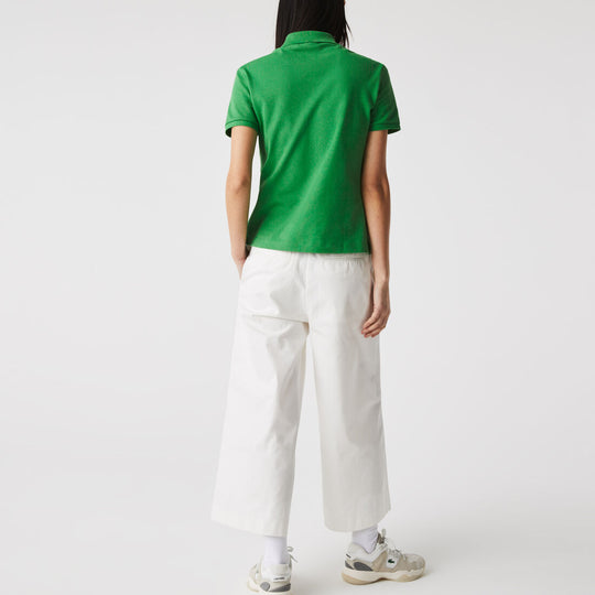 Women's Lacoste Slim fit Stretch Cotton Pique Polo Shirt