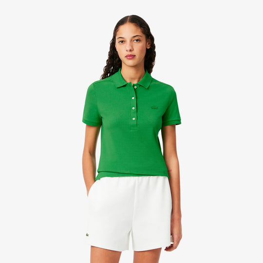 L.12.D Slim Fit Stretch Petit Pique Polo Shirt-PF5462