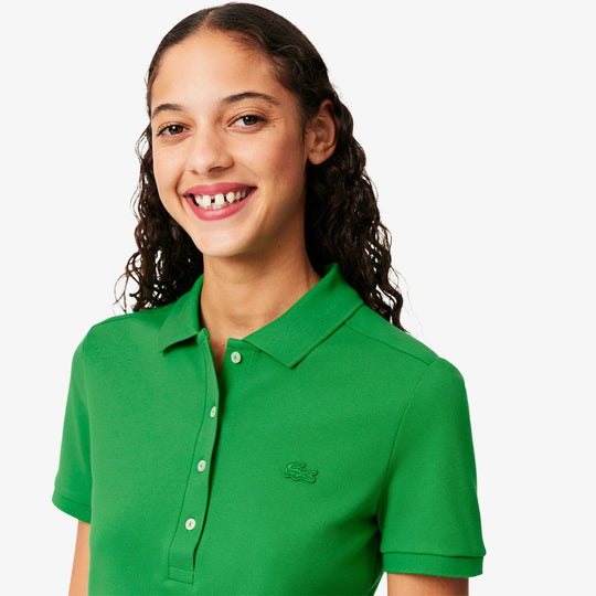 L.12.D Slim Fit Stretch Petit Pique Polo Shirt-PF5462