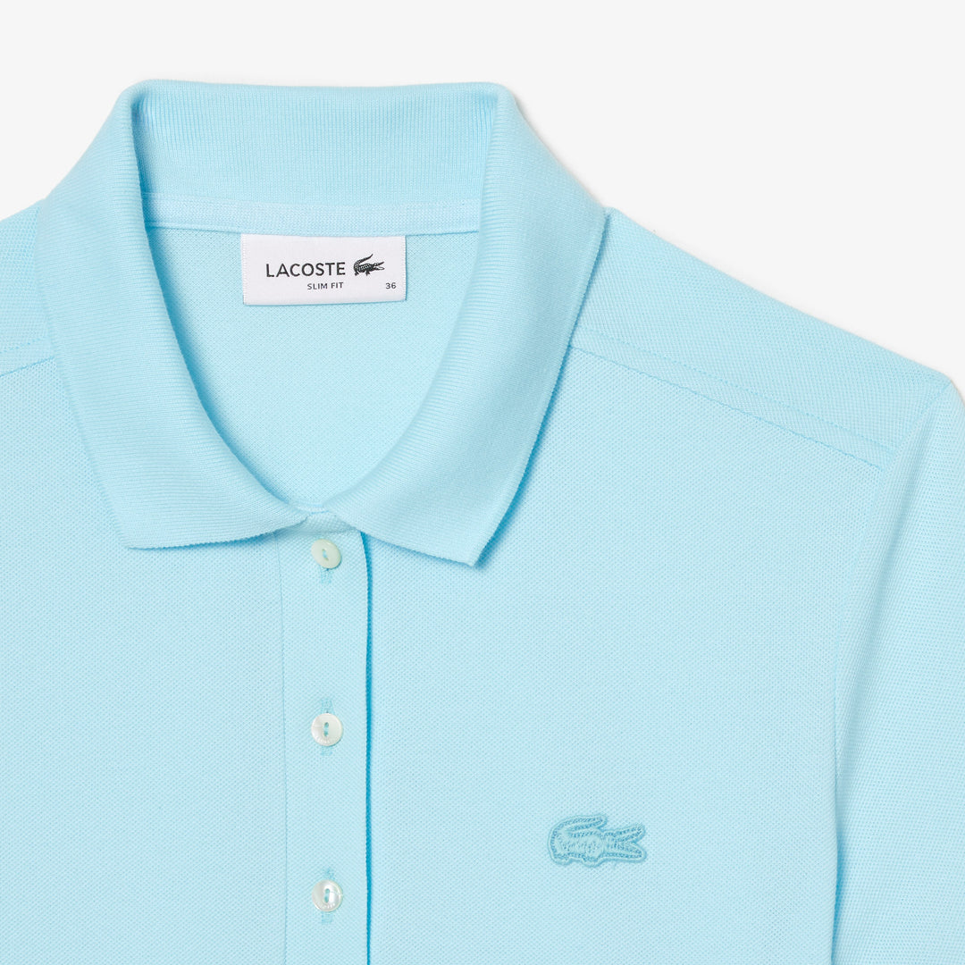 Women's Lacoste Slim fit Stretch Cotton Piqué Polo Shirt - PF5462