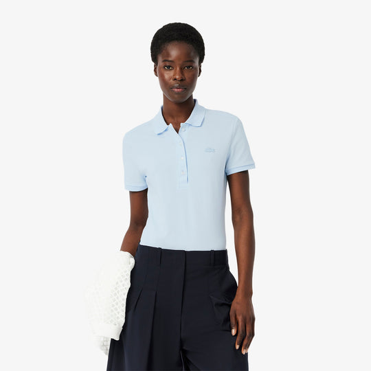 L.12.D Slim Fit Stretch Petit Pique Polo Shirt-PF5462