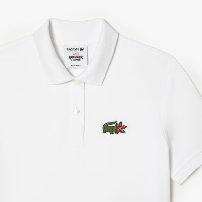 Women’s Lacoste x Netflix Crocodile Show Print Polo Shirt - PF7336