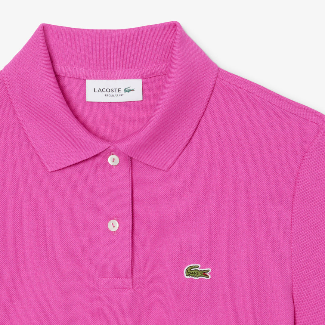 Women's Lacoste Regular Fit Soft Cotton Petit Pique Polo Shirt - PF7839