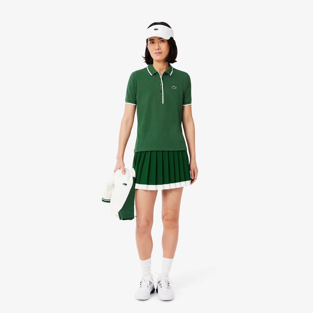 Regular Fit Tennis Heat Regulating Polo Shirt-PF8603