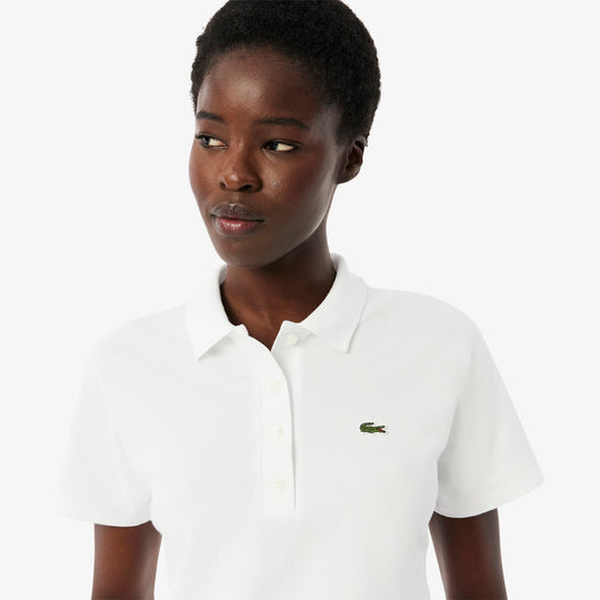 Slim Fit Adjustable Pique Polo Shirt-PF9589