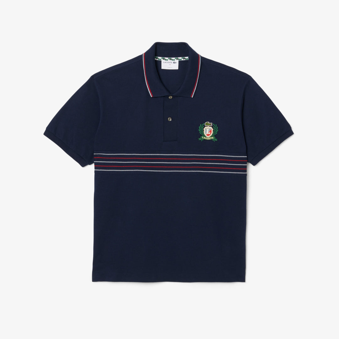 Classic Fit Embroidered Shield Polo Shirt PH0037