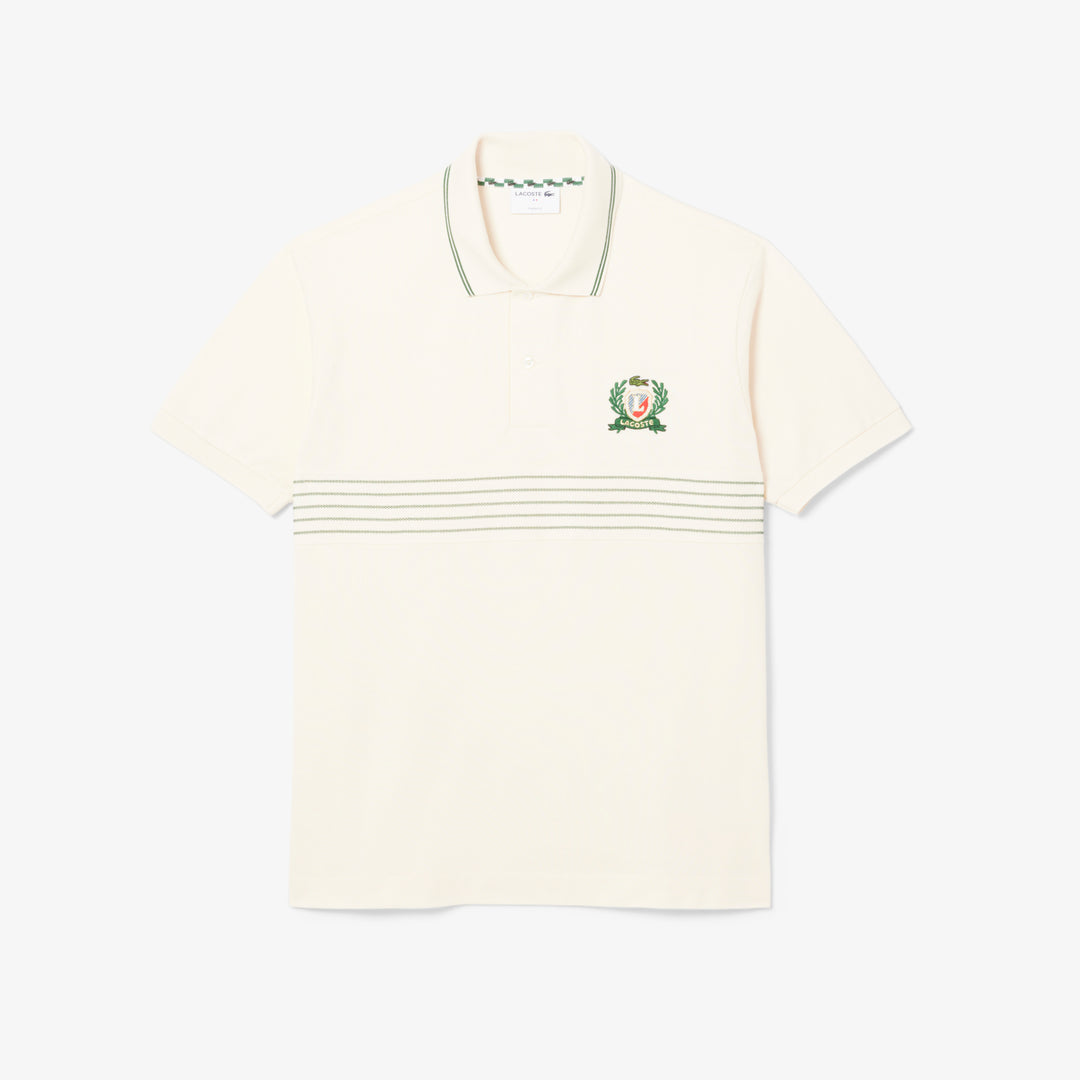 Classic Fit L.12.12 Embroidered Shield Polo Shirt - PH0037