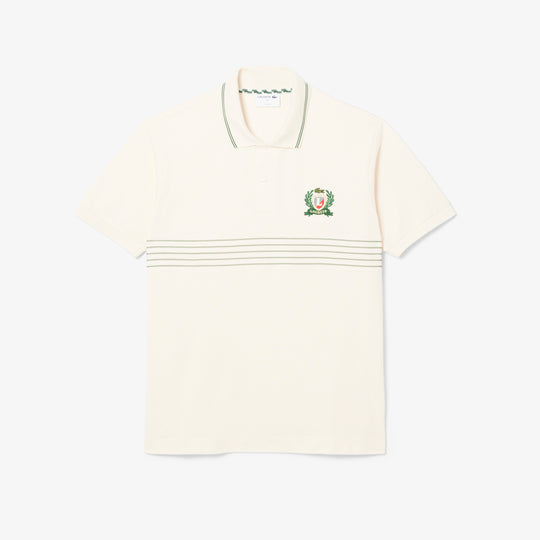 Classic Fit L.12.12 Embroidered Shield Polo Shirt - PH0037