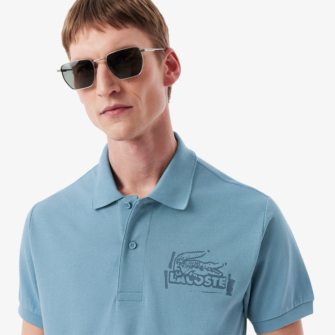 Classic Fit Printed L.12.12 Polo Shirt - PH0285