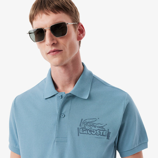 Classic Fit Printed L.12.12 Polo Shirt - PH0285