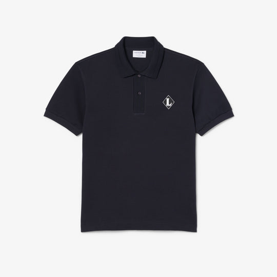French Made Classic Fit Badge Polo Shirt - PH0719