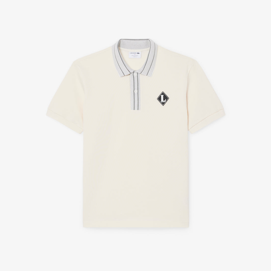 French Made Classic Fit Badge Polo Shirt - PH0719