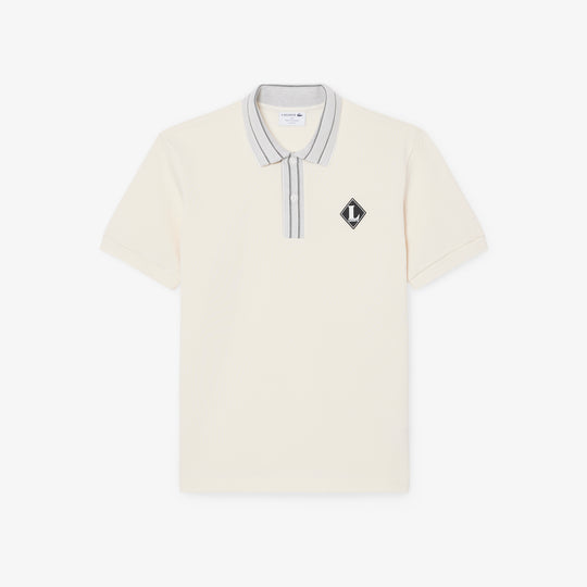 French Made Classic Fit Badge Polo Shirt - PH0719
