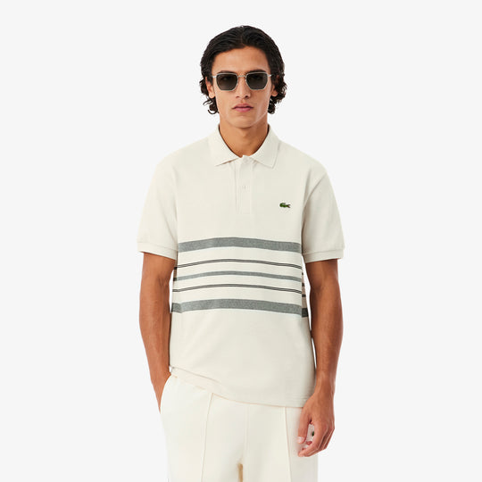 French Made Classic Fit Striped Polo - PH0723