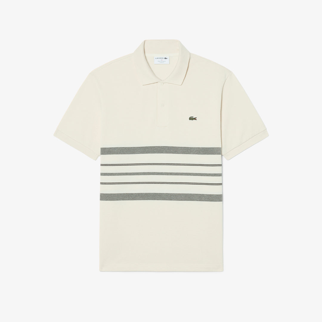 French Made Classic Fit Striped Polo - PH0723