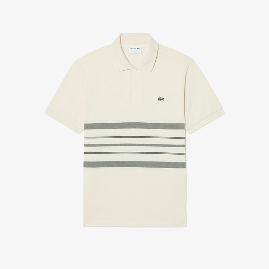 French Made Classic Fit Striped Polo - PH0723