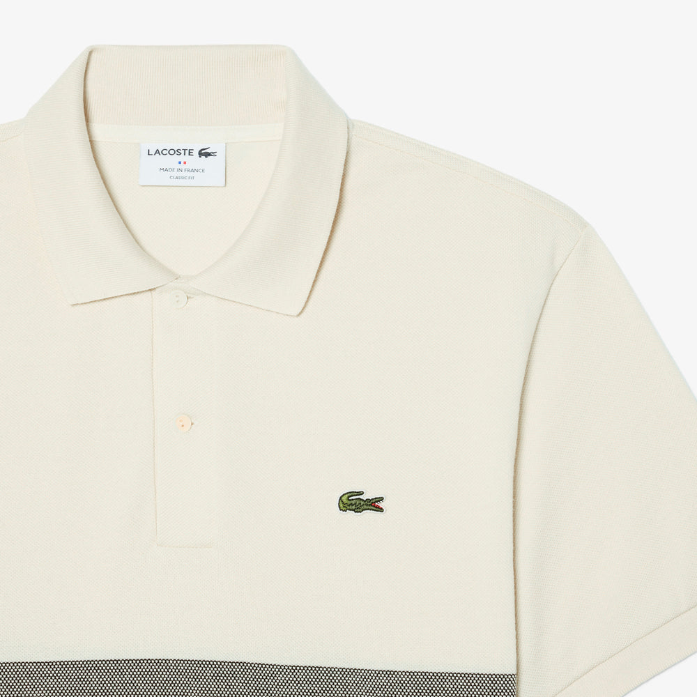 French Made Classic Fit Striped Polo - PH0723