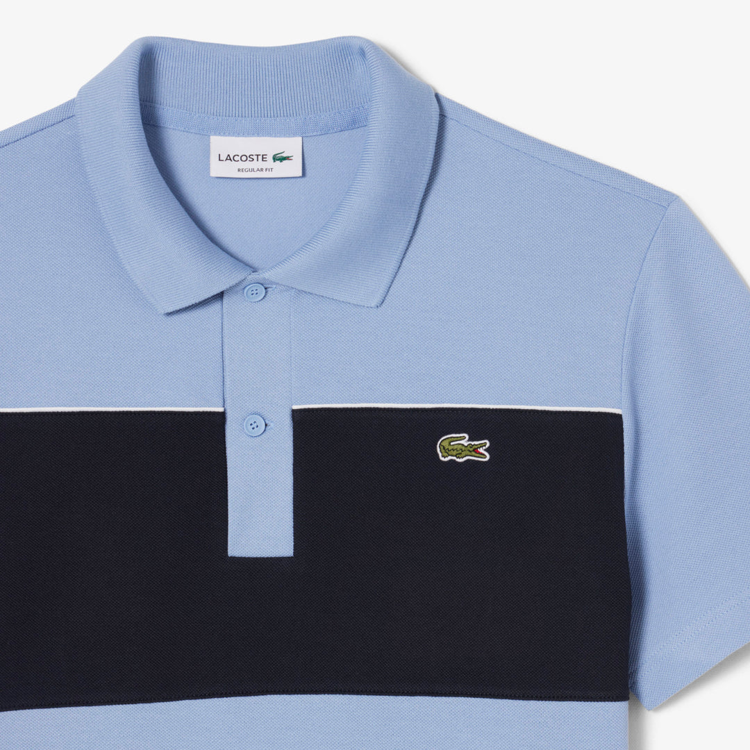 Regular Fit Colour-Block Piqué Polo Shirt - PH0895
