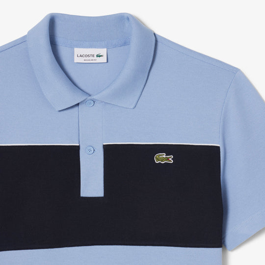 Regular Fit Colour-Block Piqué Polo Shirt - PH0895