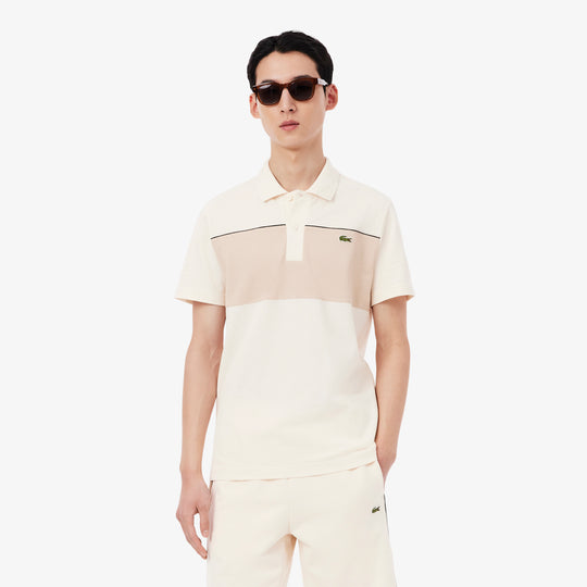 Regular Fit Colour-Block Piqué Polo Shirt - PH0895