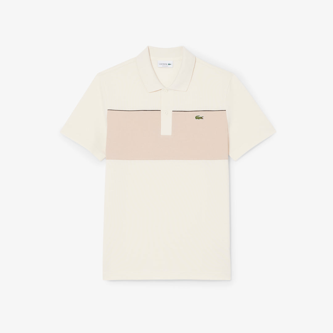 Regular Fit Colour-Block Piqué Polo Shirt - PH0895