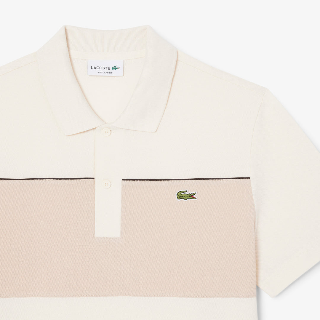 Regular Fit Colour-Block Piqué Polo Shirt - PH0895