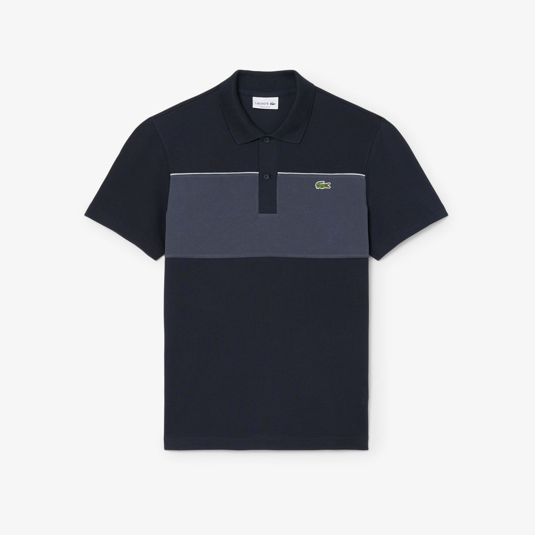 Regular Fit Colour-Block Piqué Polo Shirt - PH0895