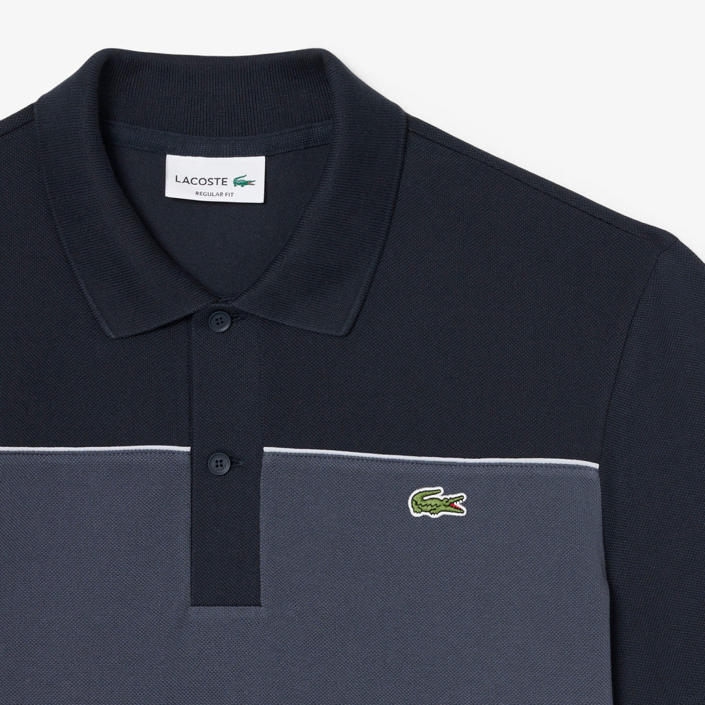 Regular Fit Colour-Block Piqué Polo Shirt - PH0895