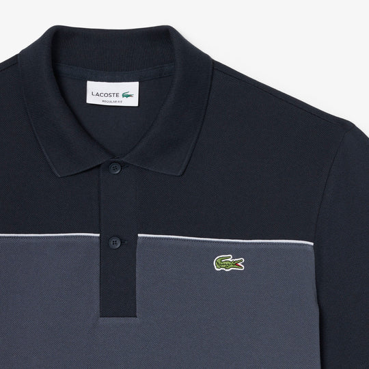 Regular Fit Colour-Block Piqué Polo Shirt - PH0895