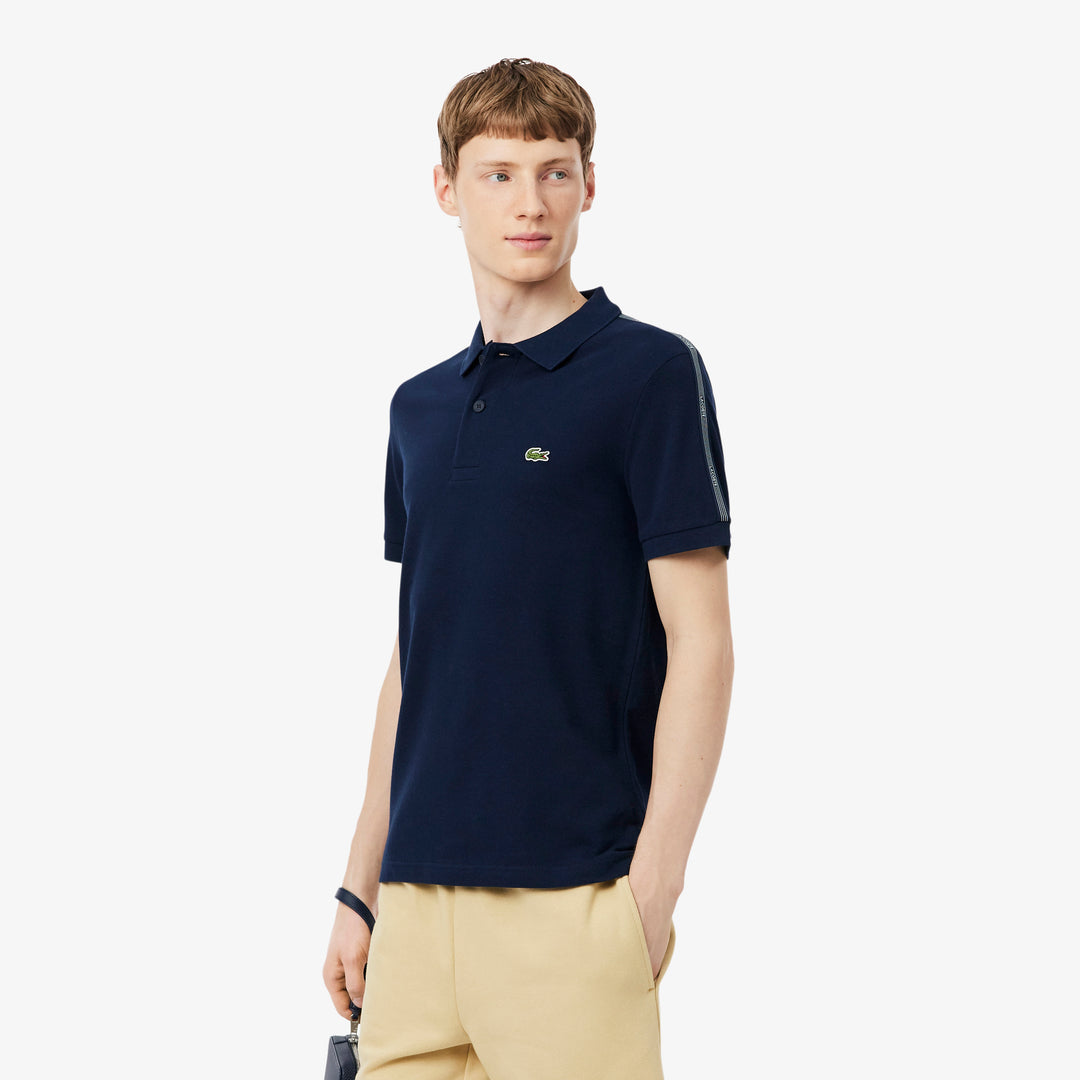 Regular Fit Logo Stripe Polo Shirt - PH0897