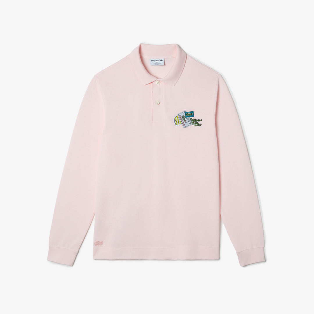 Men's Lacoste Holiday Crocodile Badge Polo Shirt