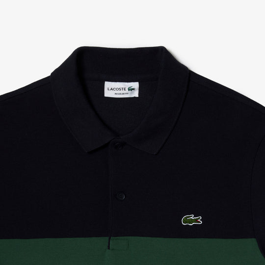 Regular Fit Stretch Pique Colourblock Polo Shirt - PH1470