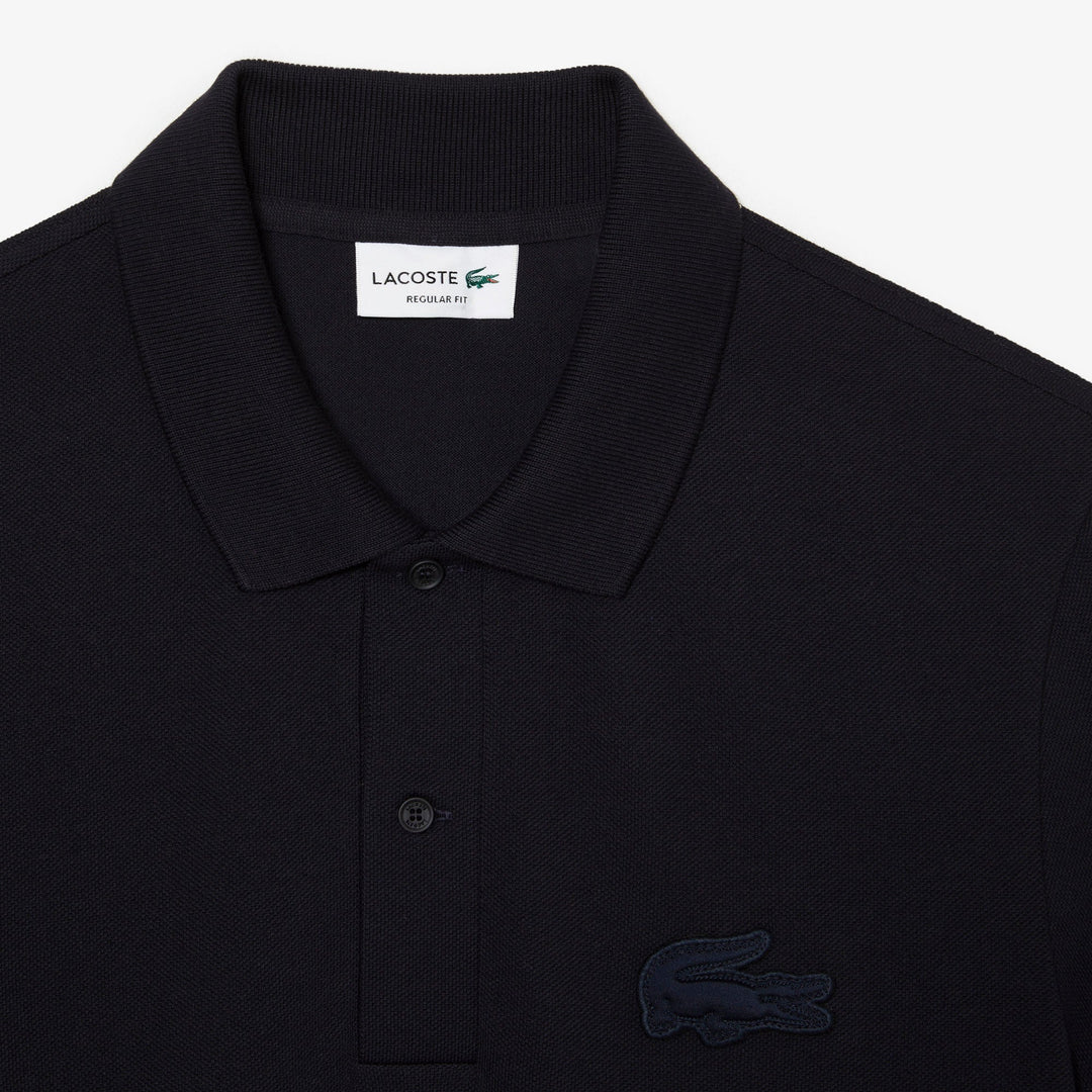Regular Fit Quilted Crocodile Badge Polo Shirt - PH2100