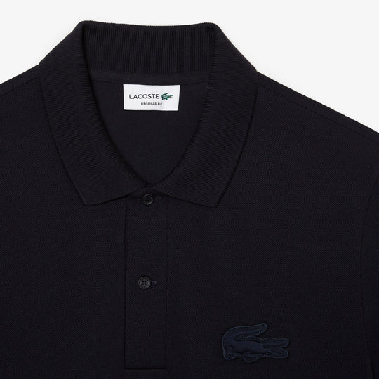 Regular Fit Quilted Crocodile Badge Polo Shirt - PH2100